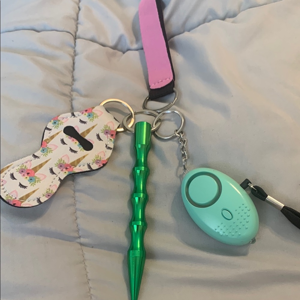 Green Self-Defense Keychain Set